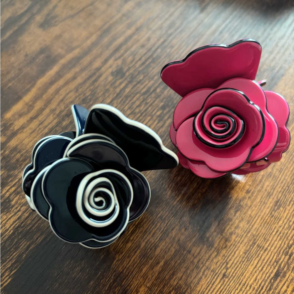 Elegant Floral Women's  hair Accessories Set France